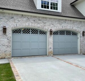 garage door trim arch